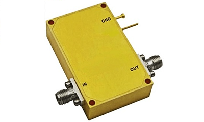 1 GHz to 18 GHz, 30 dBm P1dB, RF Power Amplifier, 44 dB Gain, SMA